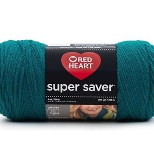 Red Heart Super Saver Yarn 320. This yarn is 100% acrylic
